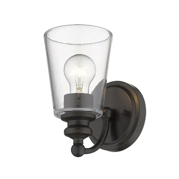 Ceil 1-Light Sconce in Oil-Rubbed Bronze - Image 1