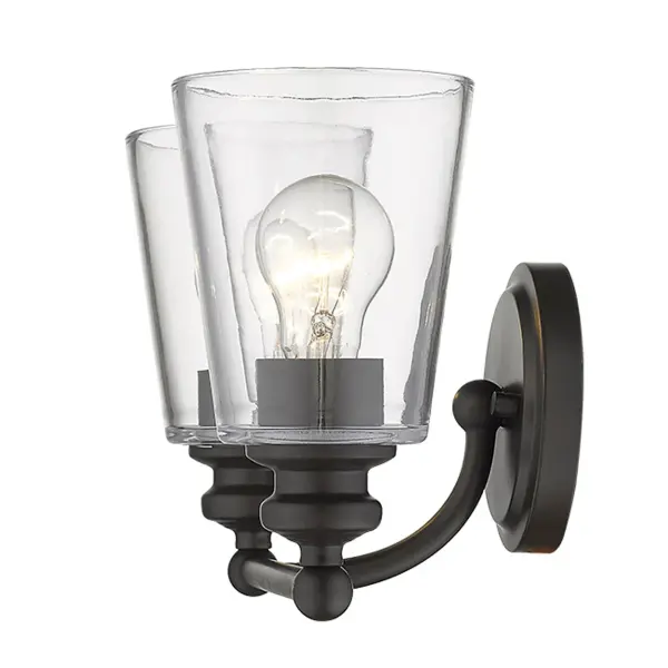 Ceil 2-Light Vanity Sconce in Oil-Rubbed Bronze - Image 4