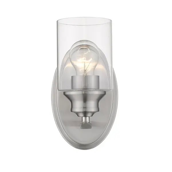 Gemma 1-Light Sconce in Satin Nickel - Image 3