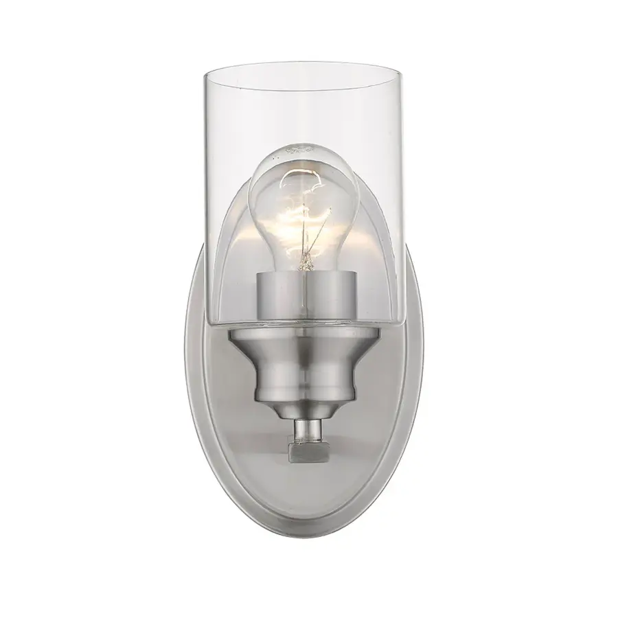 Gemma 1-Light Sconce in Satin Nickel - Image 3