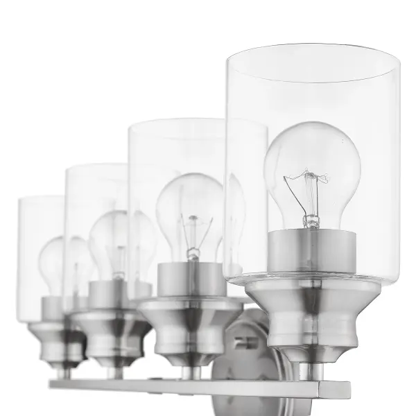 Gemma 4-Light Vanity Sconce in Satin Nickel - Image 5