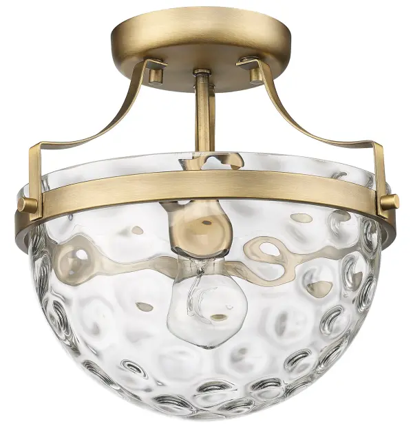 Quinn 1-Light Semi Flush Mount - Image 3