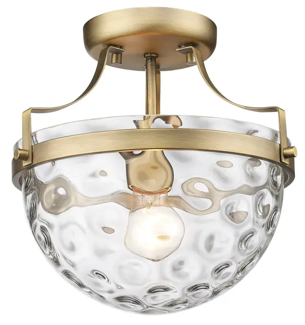 Quinn 1-Light Semi Flush Mount - Image 4