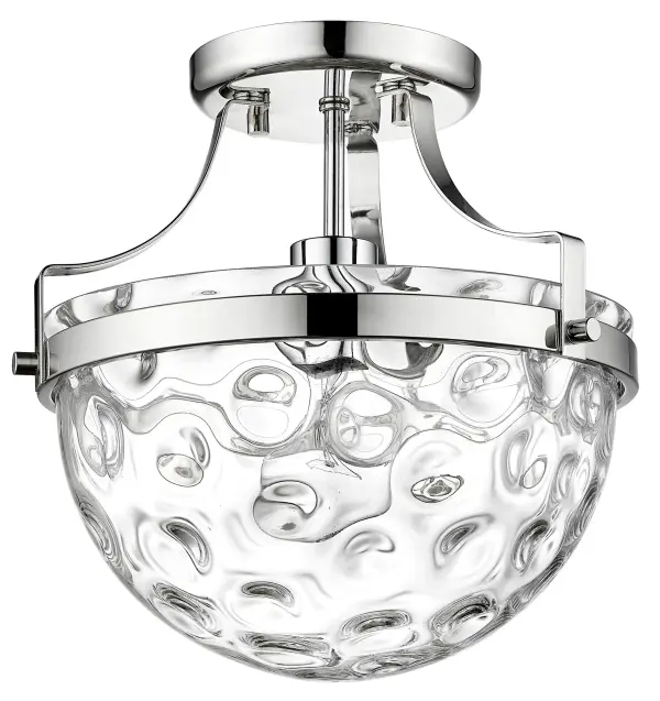 Quinn 1-Light Semi Flush Mount - Image 4