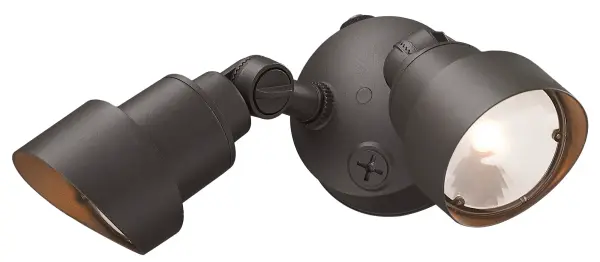 2-Light LED Floodlight in Architectural Bronze - Image 5
