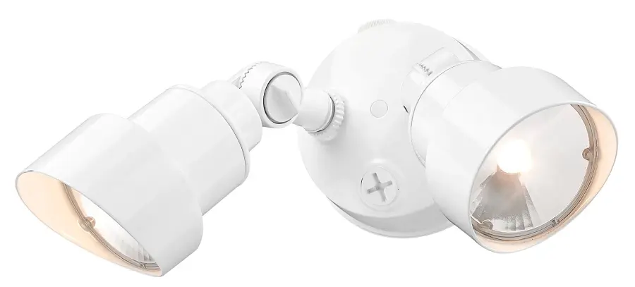 2-Light LED Floodlight in Gloss White - Image 7