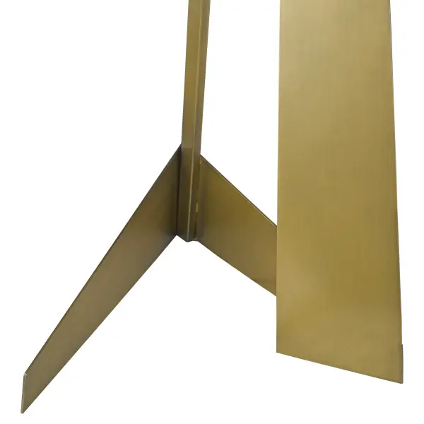 Stratos 1-Light Floor Lamp in Aged Brass - Image 7