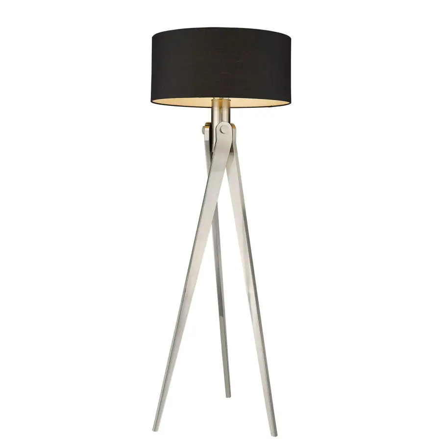 Sangallo 1-Light Floor Lamp in Satin Nickel - Image 2