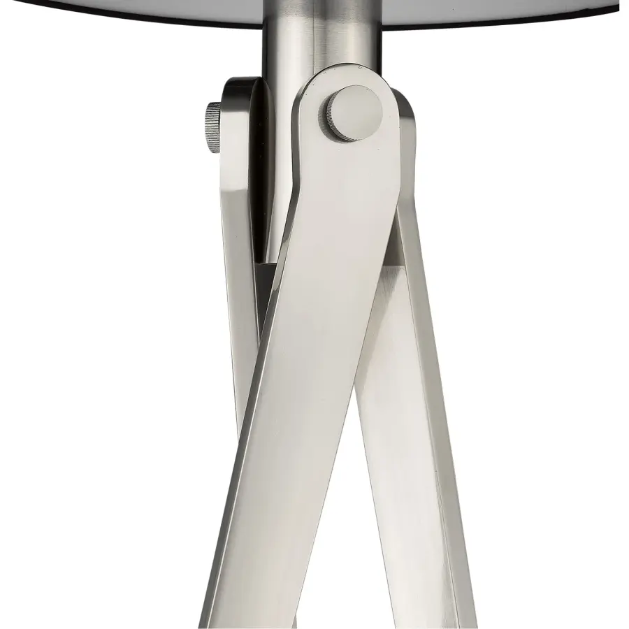 Sangallo 1-Light Floor Lamp in Satin Nickel - Image 4