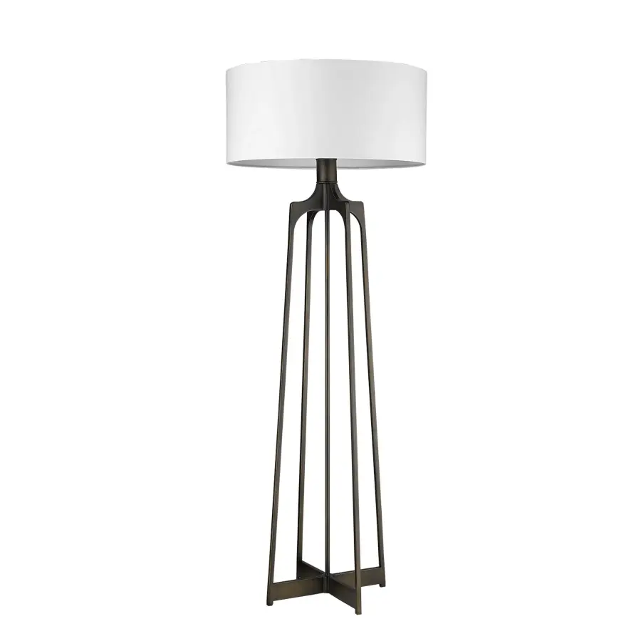 Lancet 1-Light Floor Lamp in Oil-Rubbed Bronze - Image 1