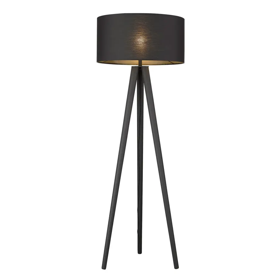 Tourer 1-Light Floor Lamp in Matte Black - Image 2