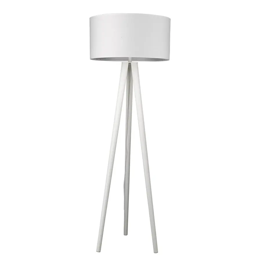 Tourer 1-Light Floor Lamp in White - Image 1