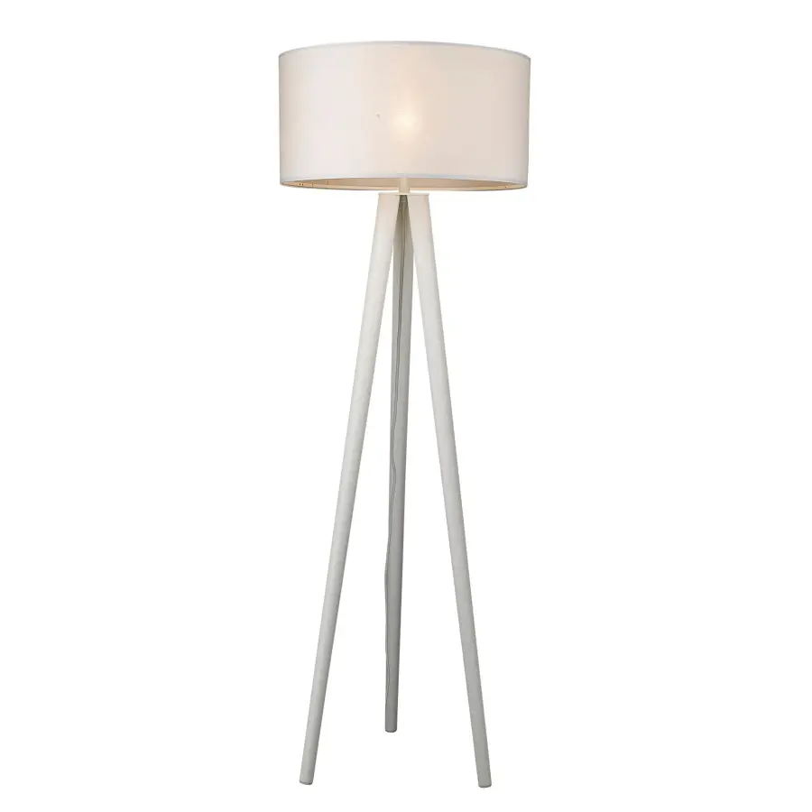 Tourer 1-Light Floor Lamp in White - Image 2