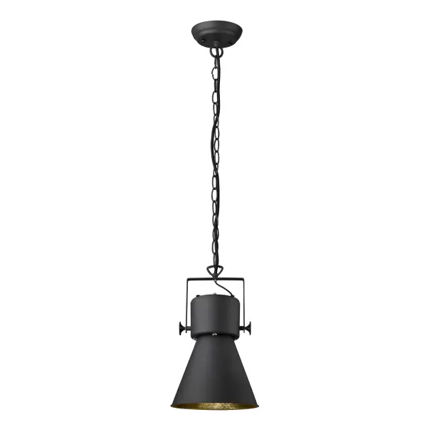 Industrial Elegance with Versatile Matte Black Finish - Image 1