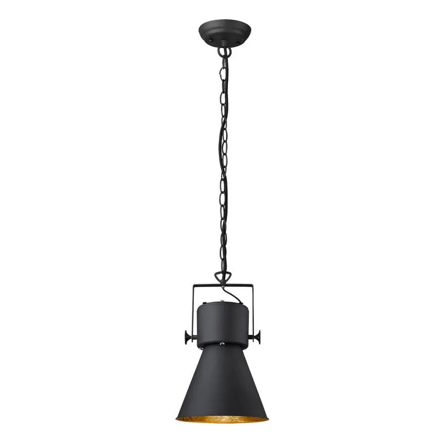 Industrial Elegance with Versatile Matte Black Finish - Image 2
