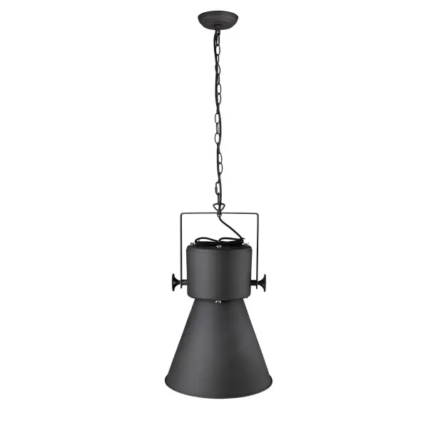 Industrial Elegance with Versatile Matte Black Finish - Image 3