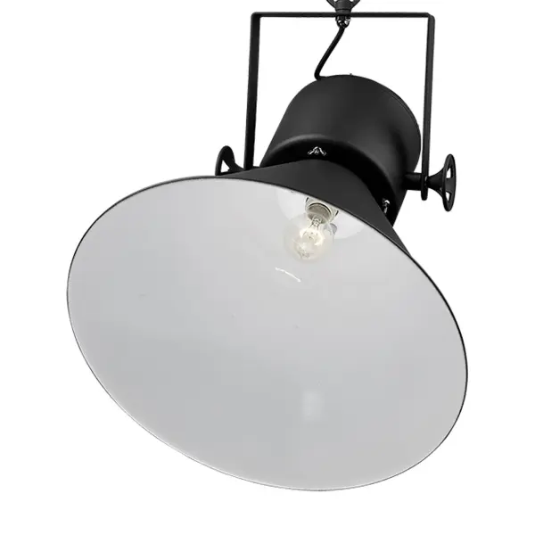 Bold Industrial Pendant with Clean Lines and Versatile Matte Black Finish - Image 5