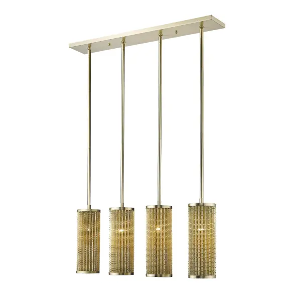 Basetti 4-Light Pendant in Gold - Image 2