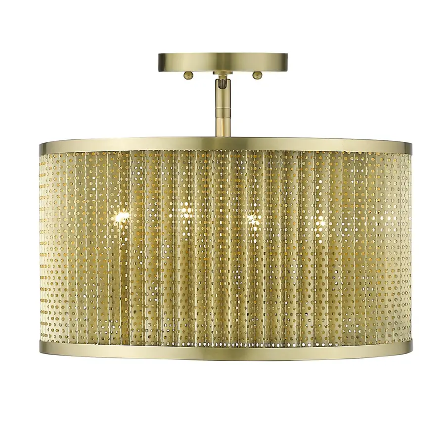 Basetti 4-Light Convertible Pendant in Gold - Image 4