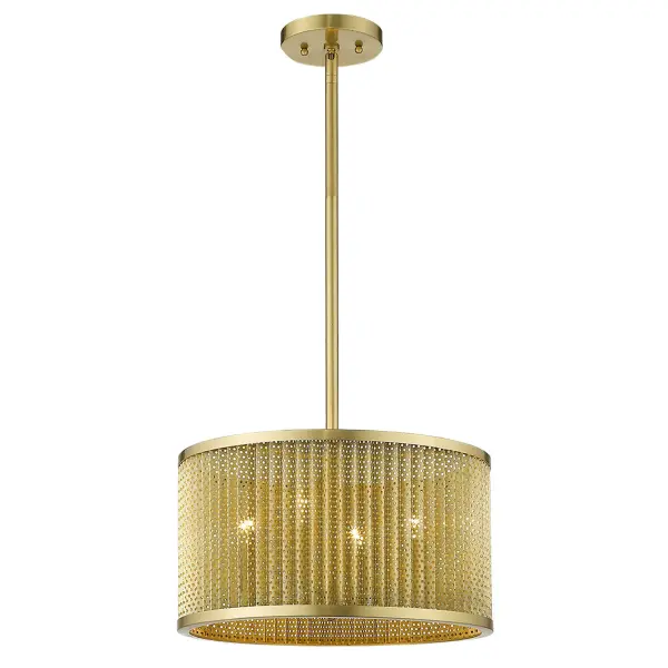 Basetti 4-Light Convertible Pendant in Gold - Image 5