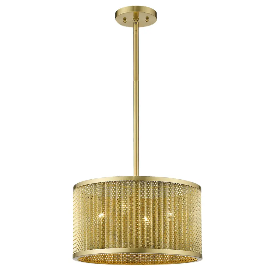 Basetti 4-Light Convertible Pendant in Gold - Image 5