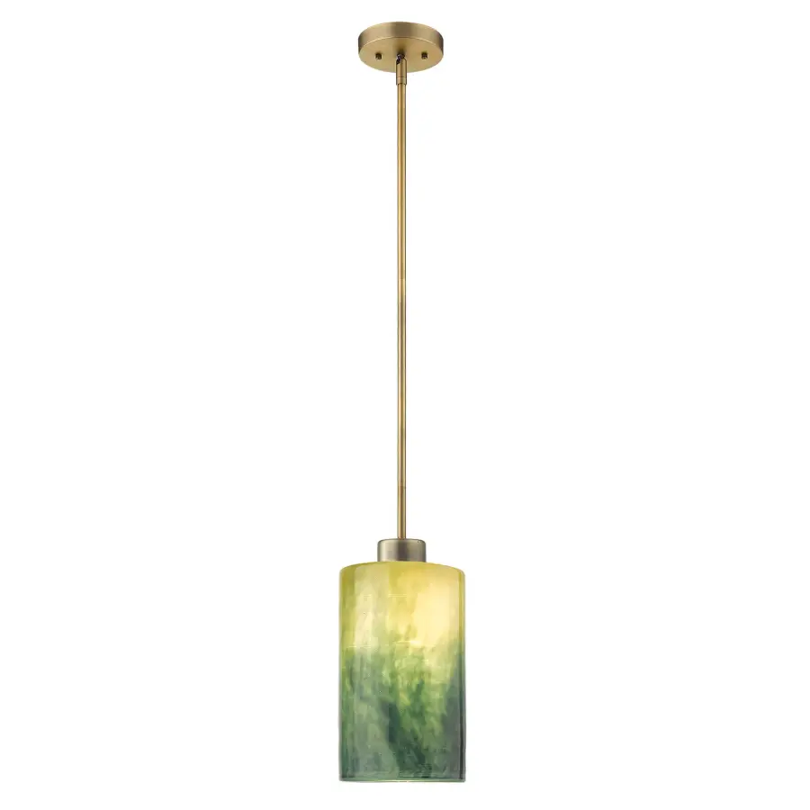 Monet 1-Light Pendant in Brass - Image 2