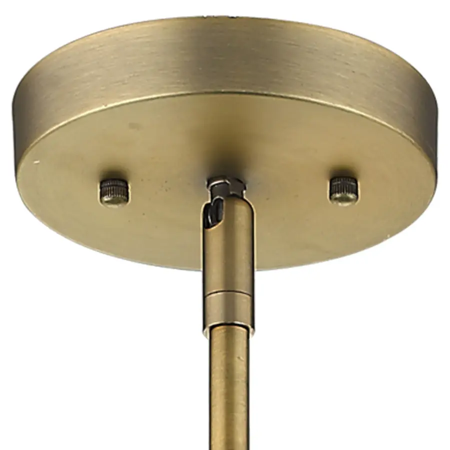 Monet 1-Light Pendant in Brass - Image 4