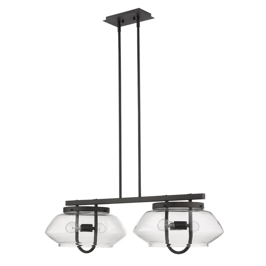 Garner 4-Light Island Pendant in Oil-Rubbed Bronze - Image 4