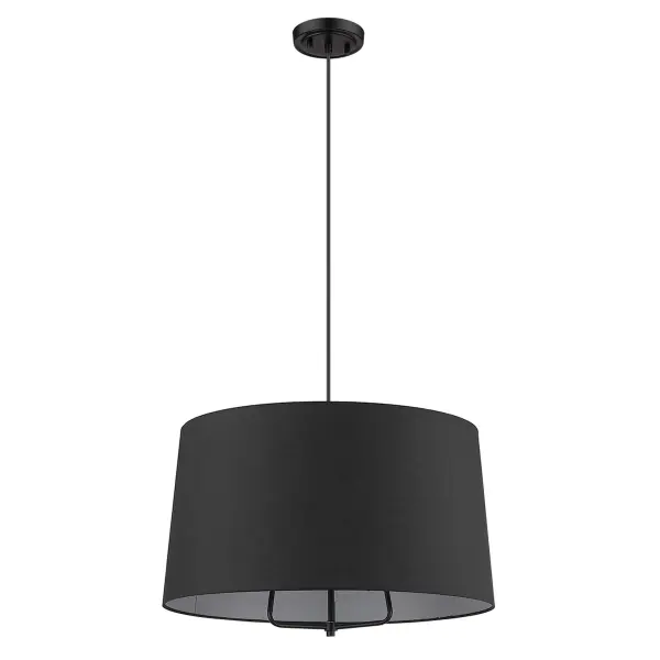 Lamia 3-Light Mini Pendant in Matte Black - Image 5
