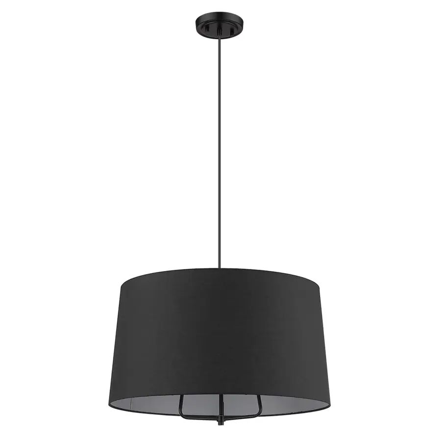 Lamia 3-Light Mini Pendant in Matte Black - Image 5