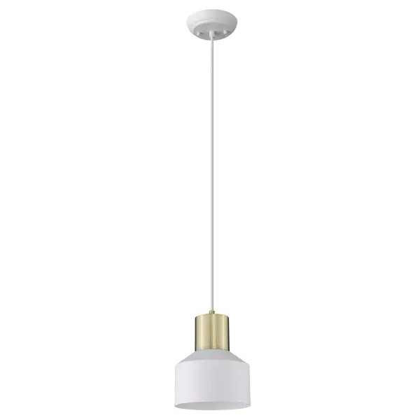 Ingo 1-Light Pendant in White - Image 1