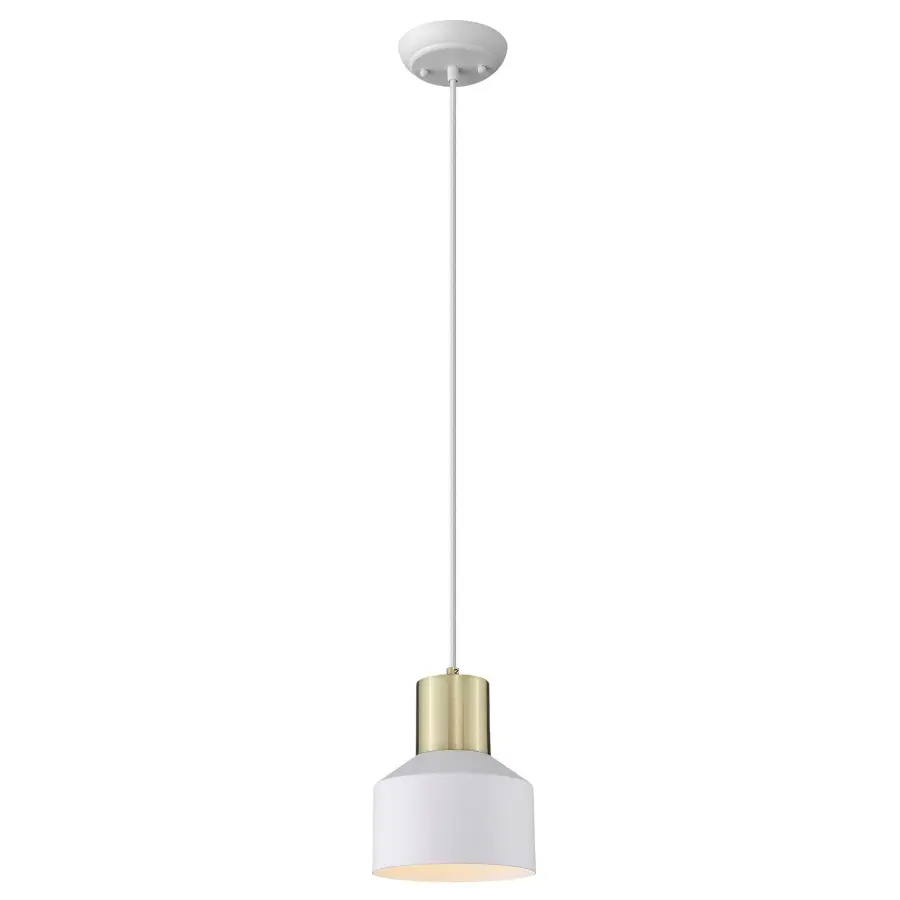 Ingo 1-Light Pendant in White - Image 2