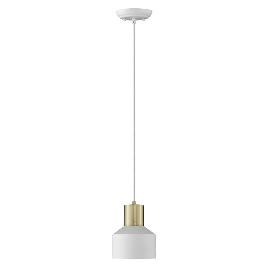 Ingo 1-Light Pendant in White - Image 3
