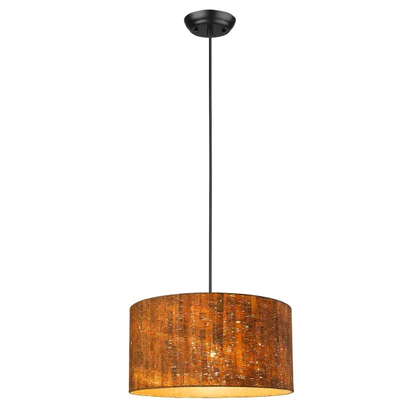 Lisbon 1-Light Pendant in Matte Black - Image 2