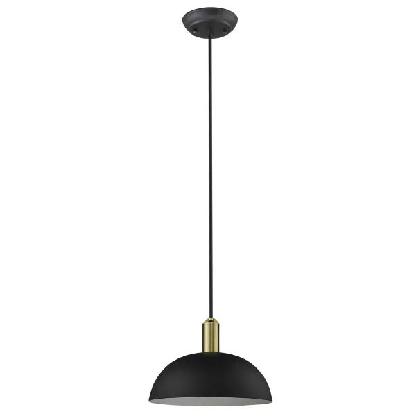 Ingo 1-Light Pendant in Matte Black - Image 1