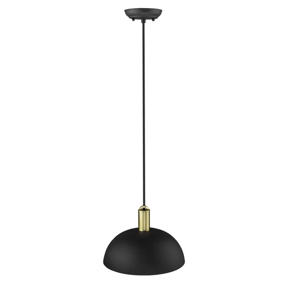 Ingo 1-Light Pendant in Matte Black - Image 3