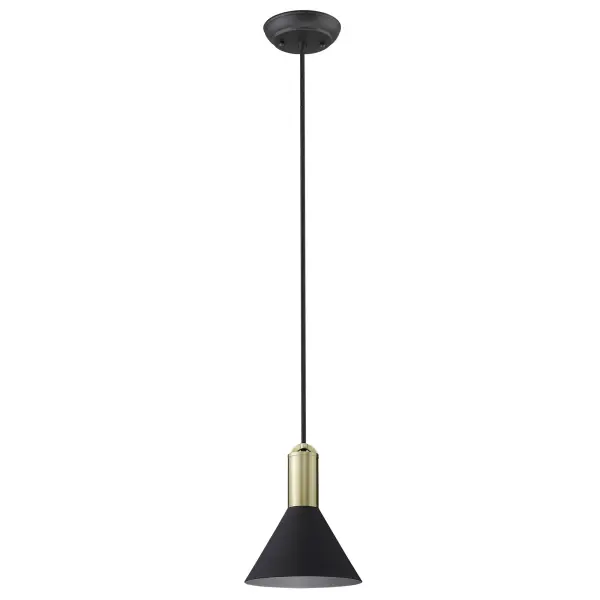 Ingo 1-Light Pendant in Matte Black - Image 1