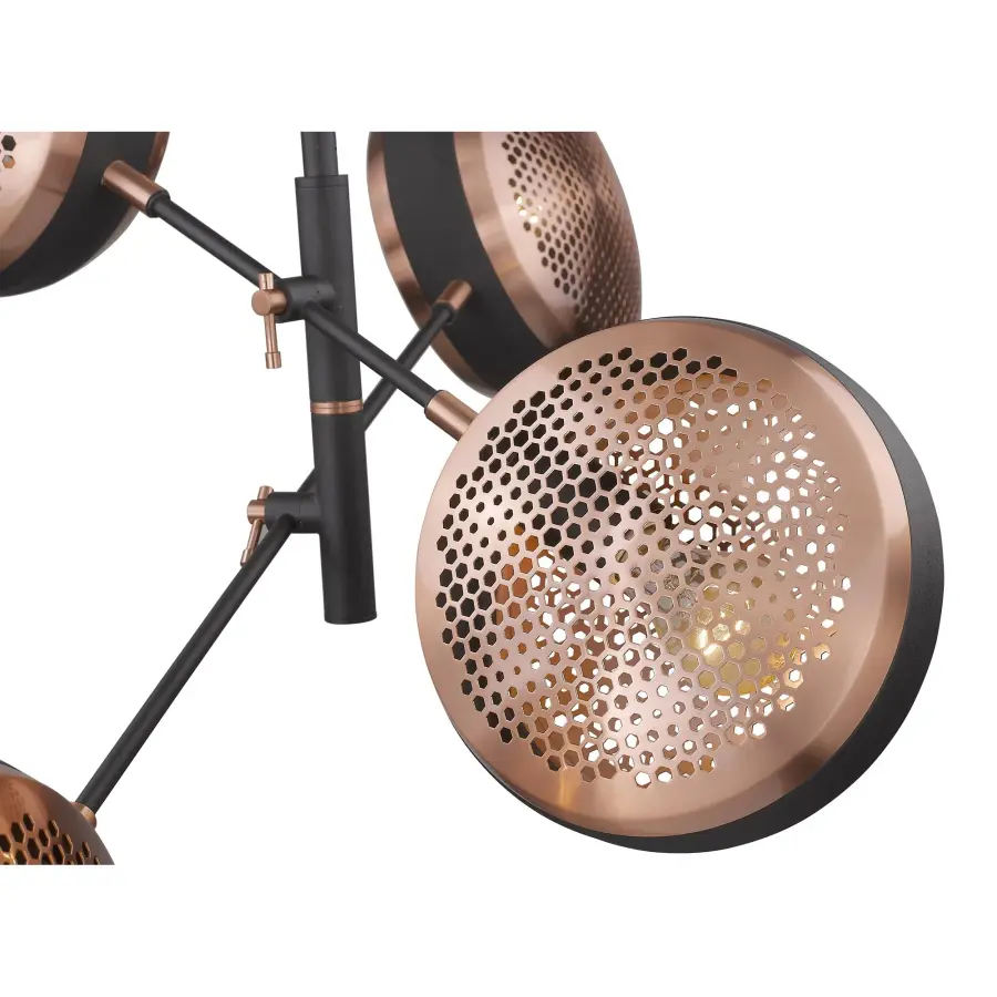 Tholos 4-Light Pendant in Matte Black - Image 3