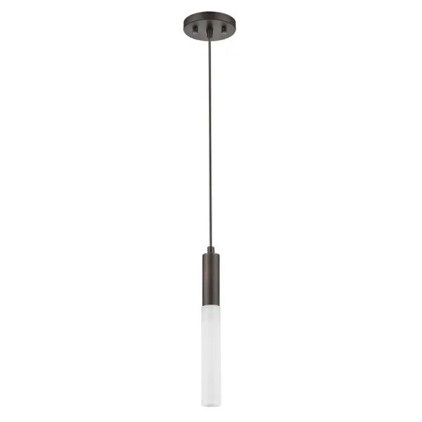 The Cavaletto 1-Light Pendant combines traditional styling with a compact 1.25-inch width, making it ideal for tight spaces. Its antique bronze finish and glass shade deliver classic elegance in a miniature form factor.