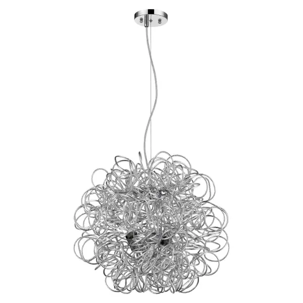 Mingle 4-Light Pendant in Polished Chrome - Image 1