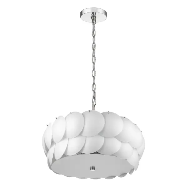 Selene 6-Light Pendant in Polished Chrome - Image 1