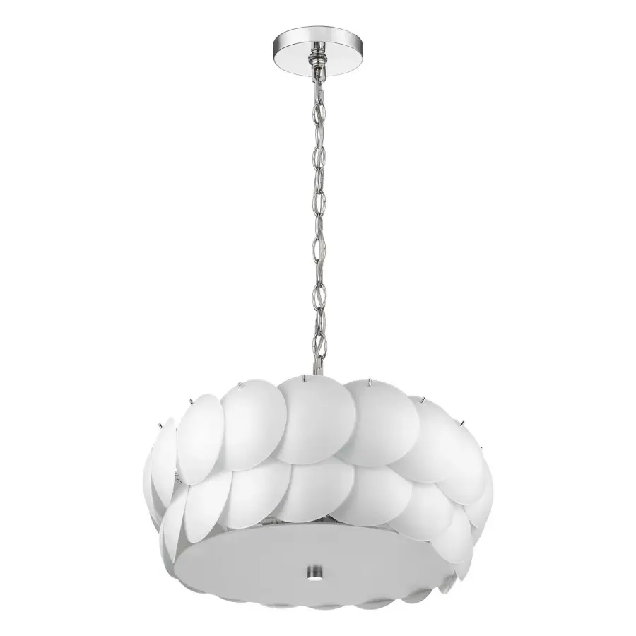 Selene 6-Light Pendant in Polished Chrome - Image 1