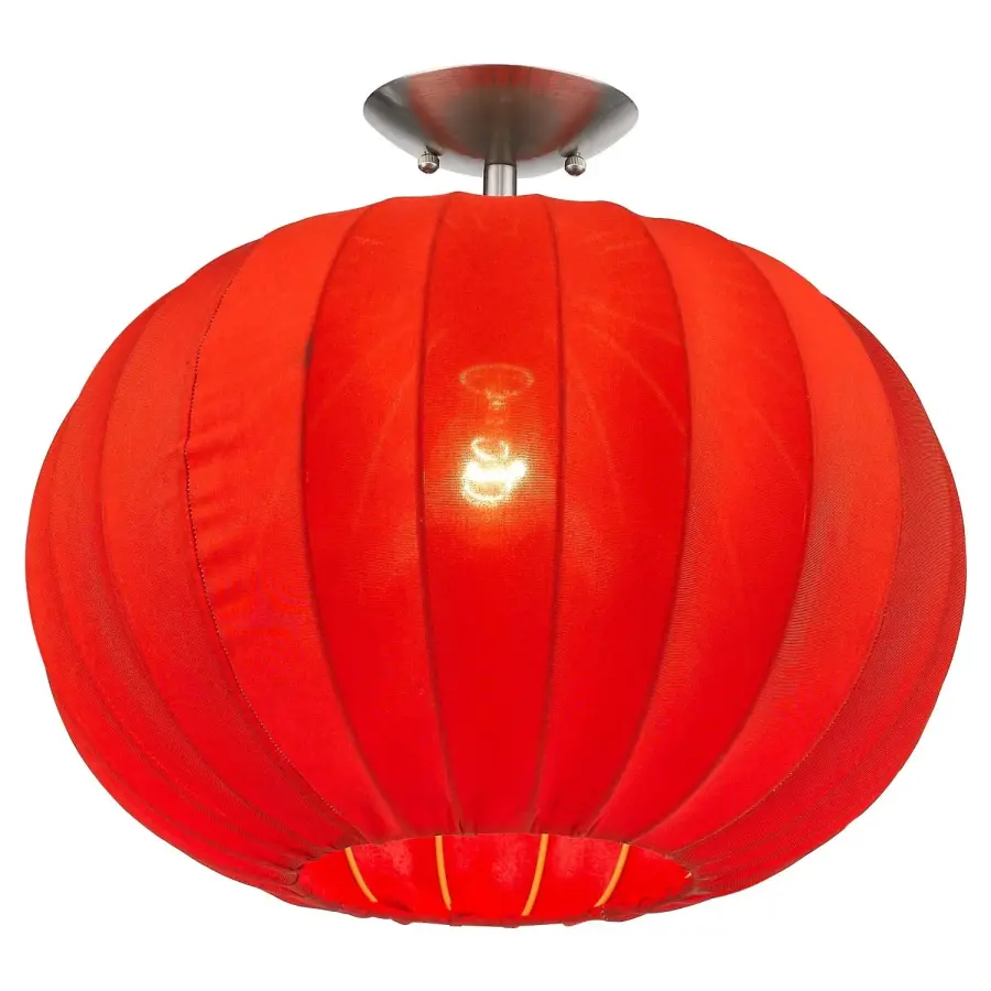 Shanghai 1-Light Pendant in Brushed Nickel - Image 2