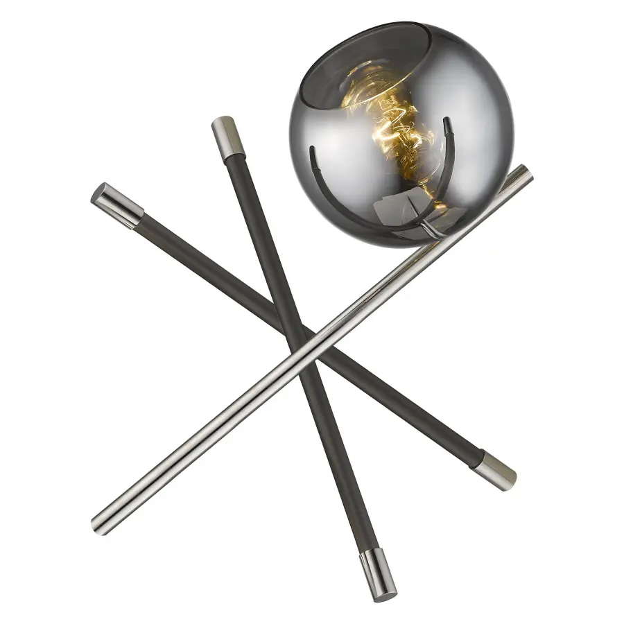 Trend Home 1-Light Table Lamp in Polished Nickel - Image 2