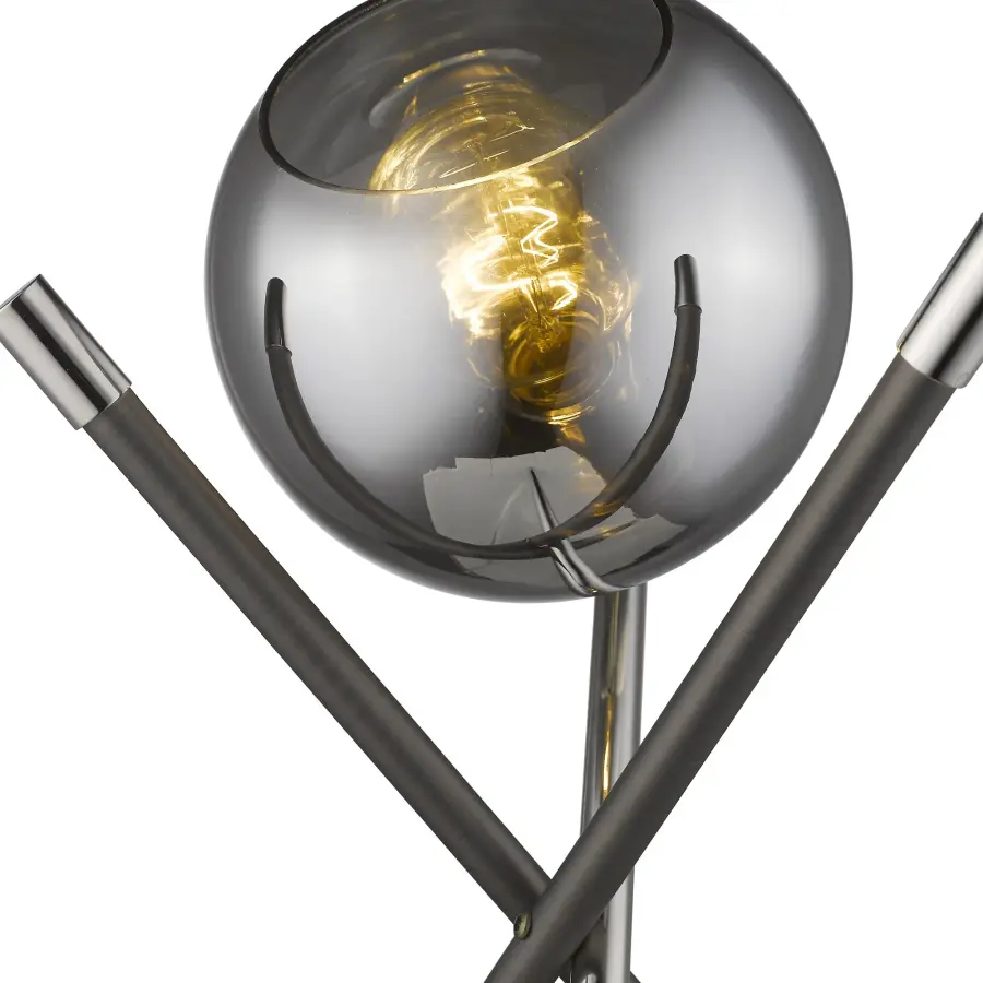 Trend Home 1-Light Table Lamp in Polished Nickel - Image 6
