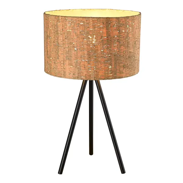 Lisbon 1-Light Table Lamp in Matte Black - Image 3
