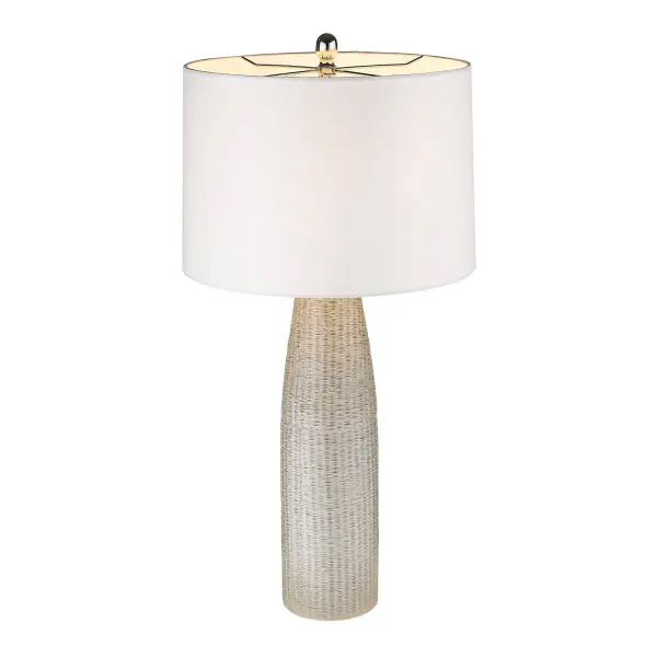 Trend Home Ceramic Table Lamp with Linen Shade - Image 3