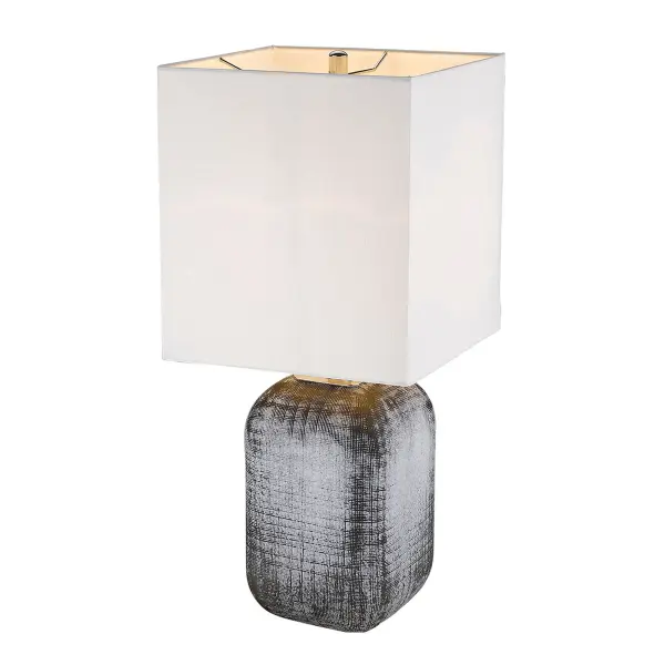 Trend Home 1-Light Table Lamp in Polished Nickel - Image 3