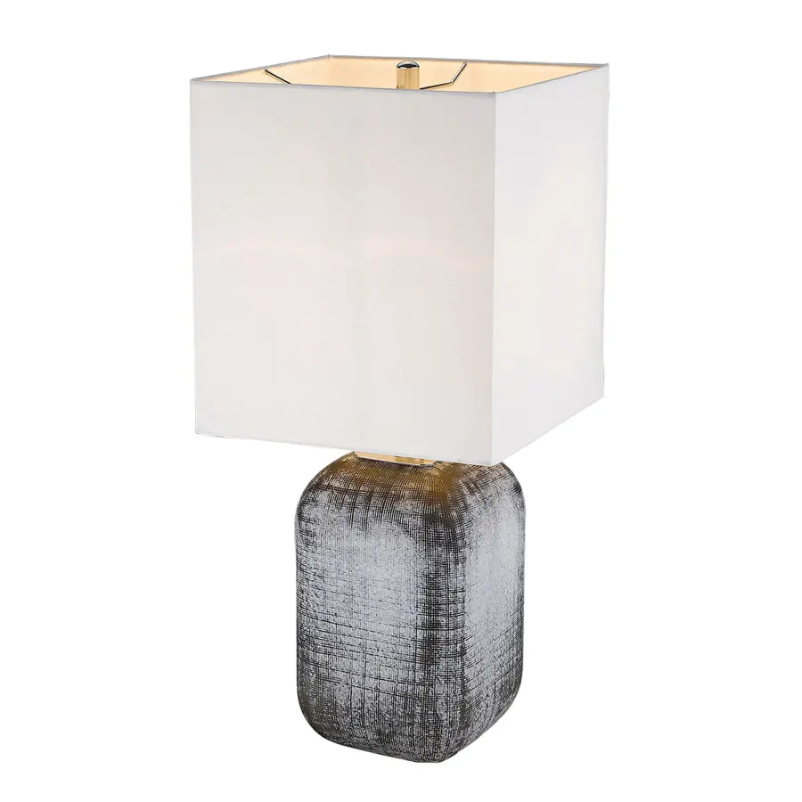 Trend Home 1-Light Table Lamp in Polished Nickel - Image 3