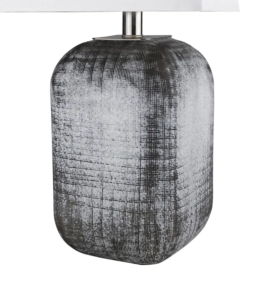 Trend Home 1-Light Table Lamp in Polished Nickel - Image 4